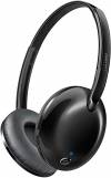 Philips Flite Everlite SHB4805DC Wireless Bluetooth Headphones with Mic, Remote Control, Foldable - Black